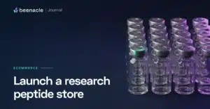 How to launch a research peptide ecommerce store in 2026: a founder’s guide.