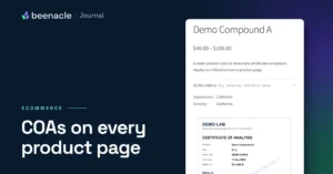 How to display COAs on WooCommerce product pages in 2026: three methods compared.
